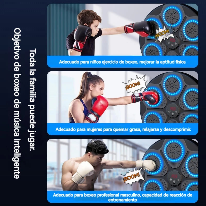 Smart Bluetooth Music Boxing Trainer