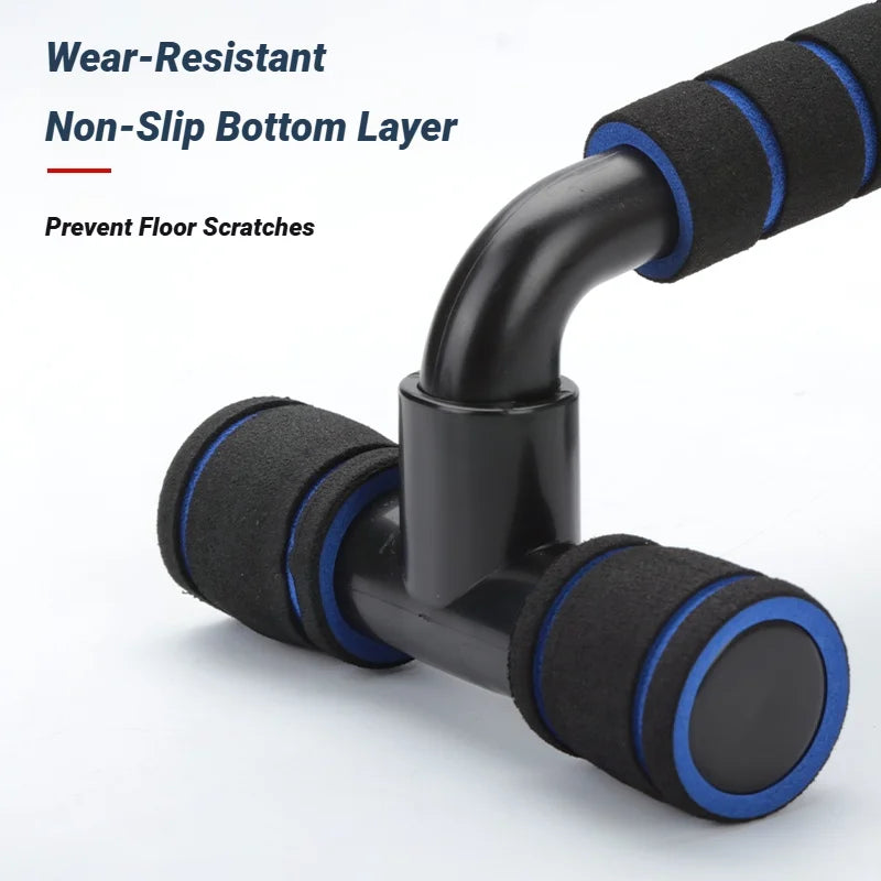 2Pcs Non-Slip H-Shaped Push-Up Bars