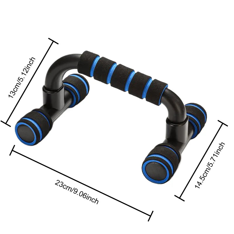 2Pcs Non-Slip H-Shaped Push-Up Bars