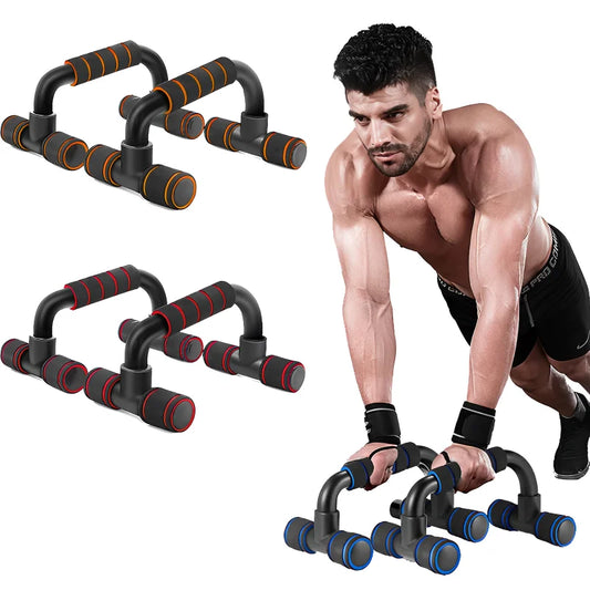 2Pcs Non-Slip H-Shaped Push-Up Bars